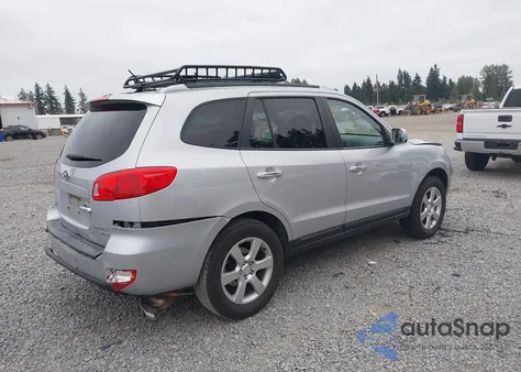 2009 Hyundai Santa Fe Limited z USA, uszkodzony, nr VIN 5NMSH13E99H332448